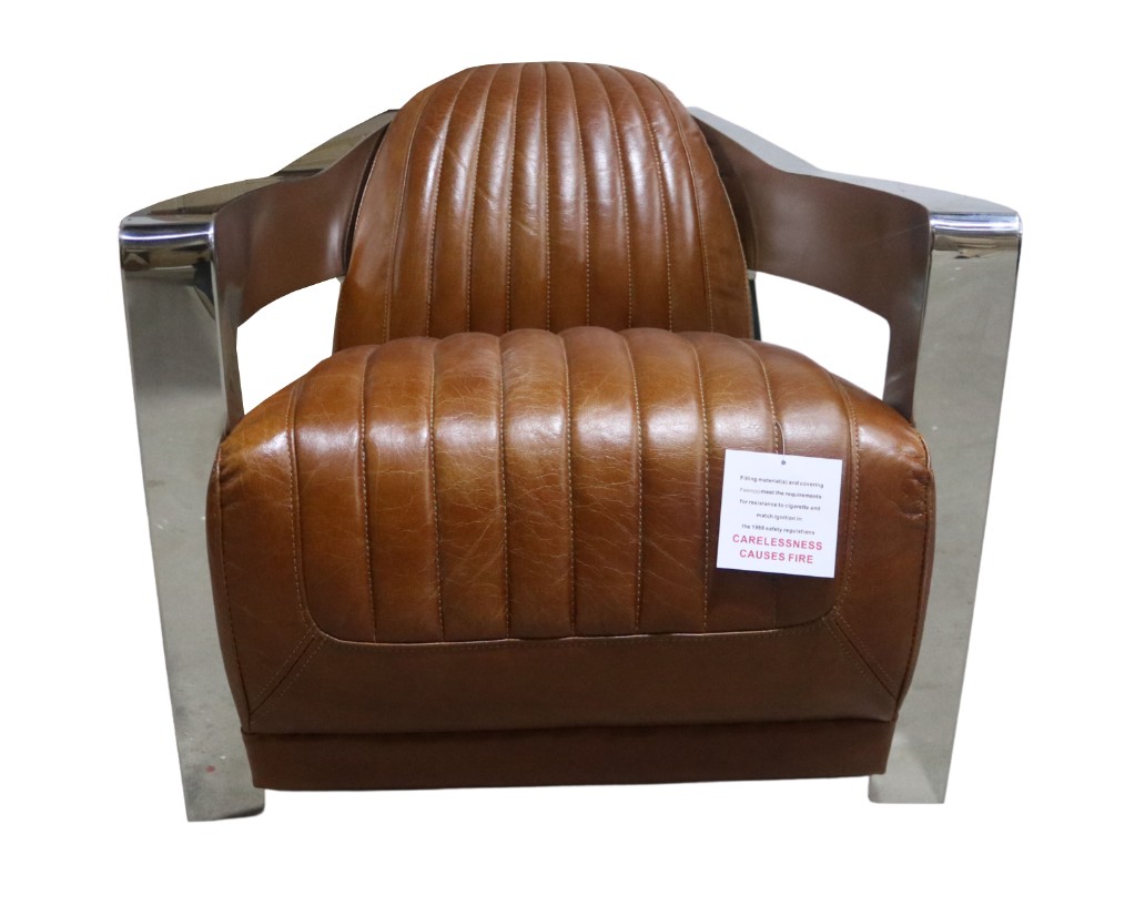 Sessel Echtleder Design Vintage Design Sessel aviator möbel Leder