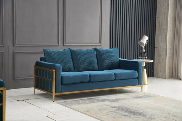 Dreisitzer Couch Polster Design Sofa Moderne Sitz Sofas Zimmer Möbel