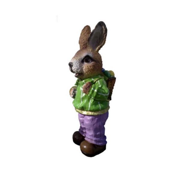 Hase Statue Garten Figur Dekoration Statuen Skulptur Deko Figuren 40cm