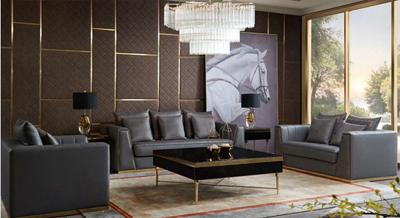 Sofagarnitur 321 Sitzer Set Design Sofas Polster Couchen Leder Relax