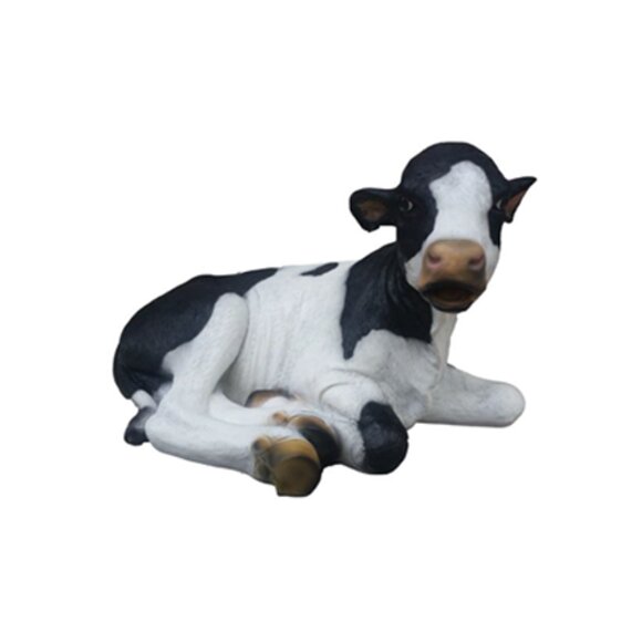 Rind Lebensgroße Figur Dekoration Statuen Skulptur Garten Deko Figuren