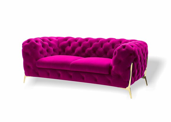 Sofa 2 Sitzer Klassische Chesterfield Sofas Couchen Polster Zweisitzer Sitz
