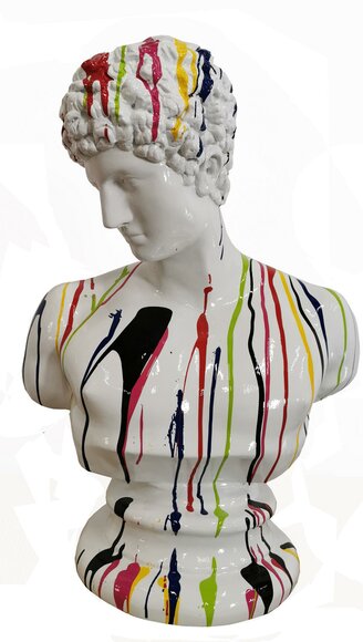 Design Figuren Dekoration Skulpturen Moderne Frauen Büste Skulptur Deko