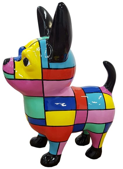 Dekoration Designer Figur Statue Moderne Figuren Hund Garten Skulptur Skulpturen