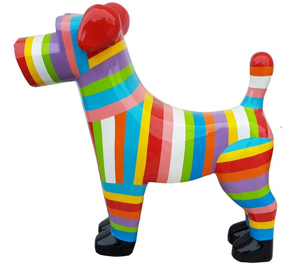 Dekoration Hund Designer Figur Statue Moderne Figuren Garten Skulptur Skulpturen