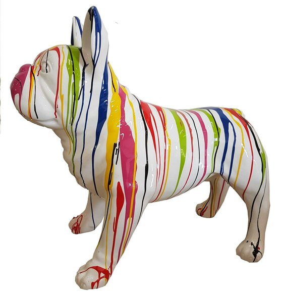 Figuren Hund Designer Figur Statue Moderne Dekoration Garten Skulptur