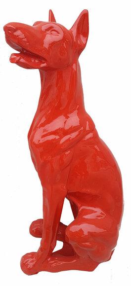 Designer Figur Statue Moderne Figuren Dekoration Hund Garten Skulptur Skulpturen