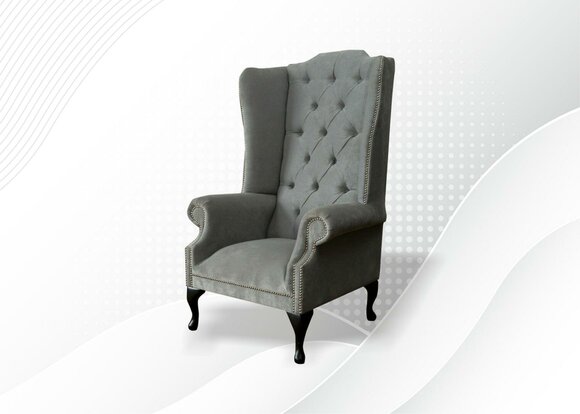 Polstersofas Chesterfield Ohrensessel Klassische Stuhl der Premium Klasse Neu