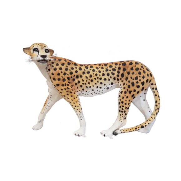 Dekoration Garten Figuren Statue Skulptur Leopard Deko Statuen Figur 85x135cm