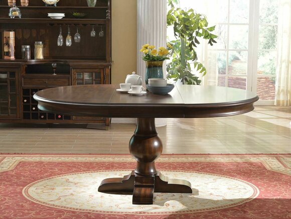 Runder Ess Esszimmer Rund Tisch Tische Runde Holz Wohn Zimmer Holz