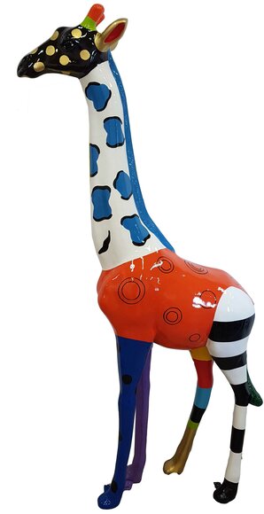 Dekorationen Giraffe Designer Gute Figuren Moderne Garten Statue Skulptur