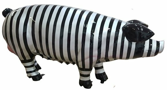 Abstrakte Figur Statue Gartenfiguren Dekoration Statuen Skulpturen Schwein