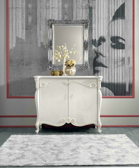 Design Klassische Kommode Kommoden Holz Anrichte Moderne Sideboard Hoch Schrank