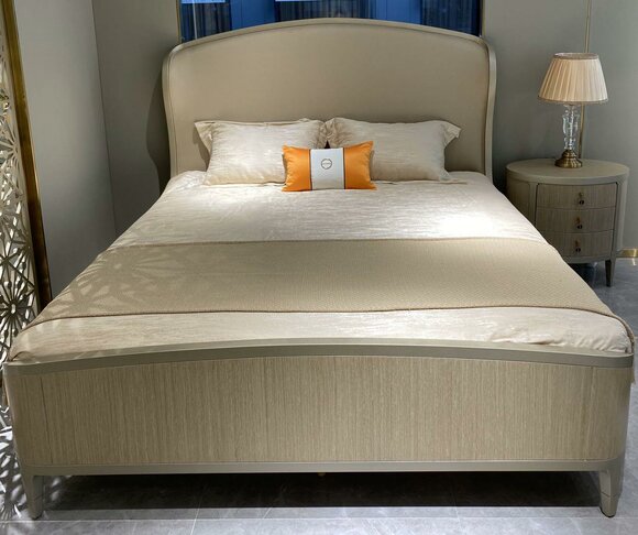 Design Polster Bett Betten Stoff Doppel Hotel Ehe Schlafzimmer Bettgestell Box