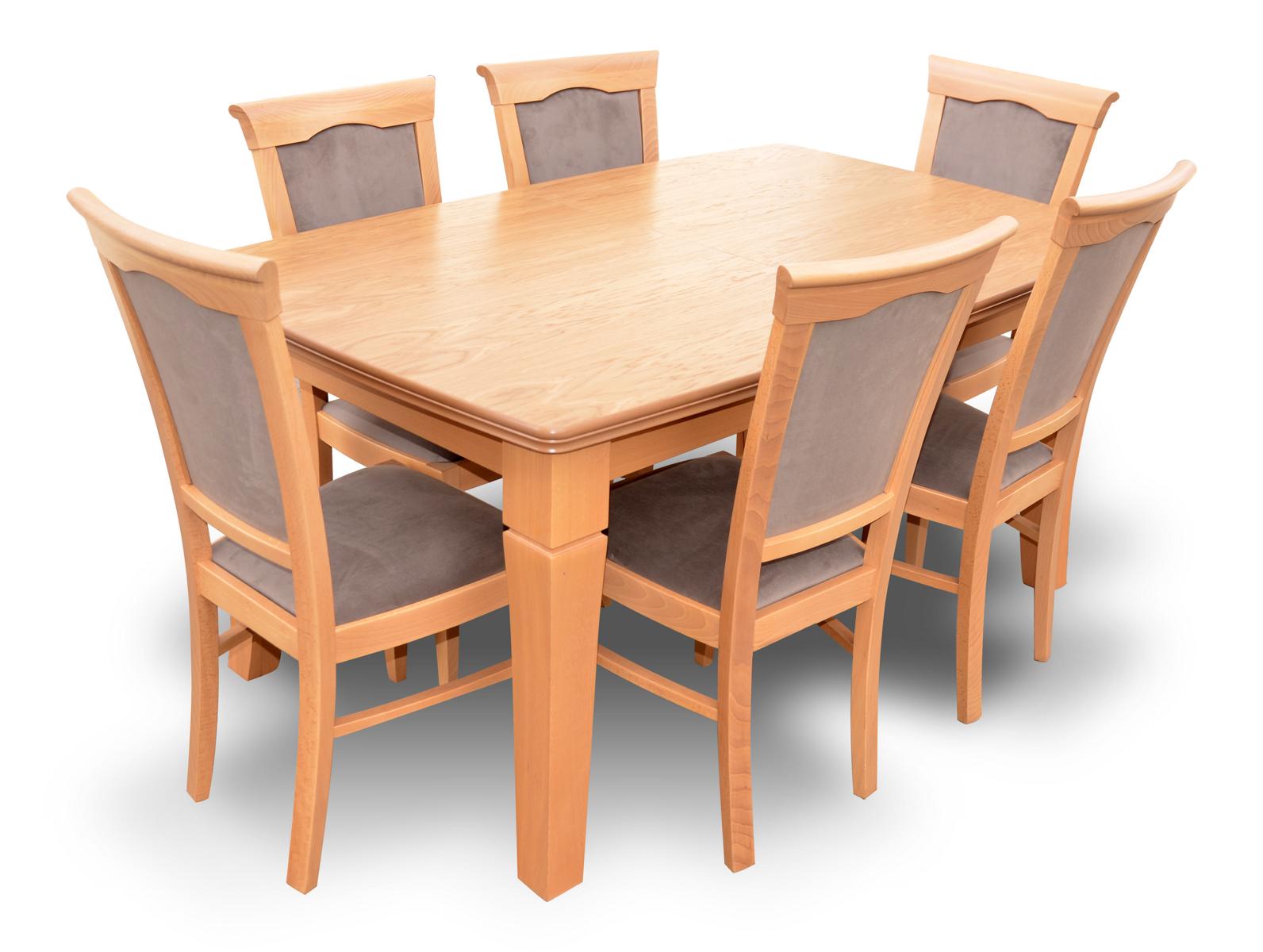 Komplett Set Esstisch 4 Stühle Esszimmer Set Ess Gruppe Holz Tisch Tische 5tlg