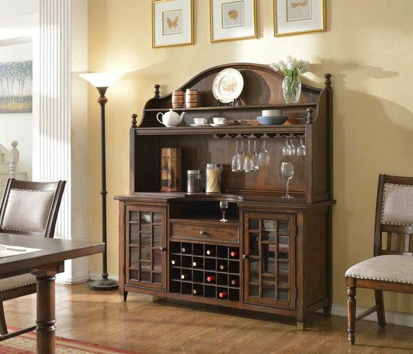Landhaus Vitrinen Schrank Anrichte Kommode Weinschrank Regal Vitrine Schränke