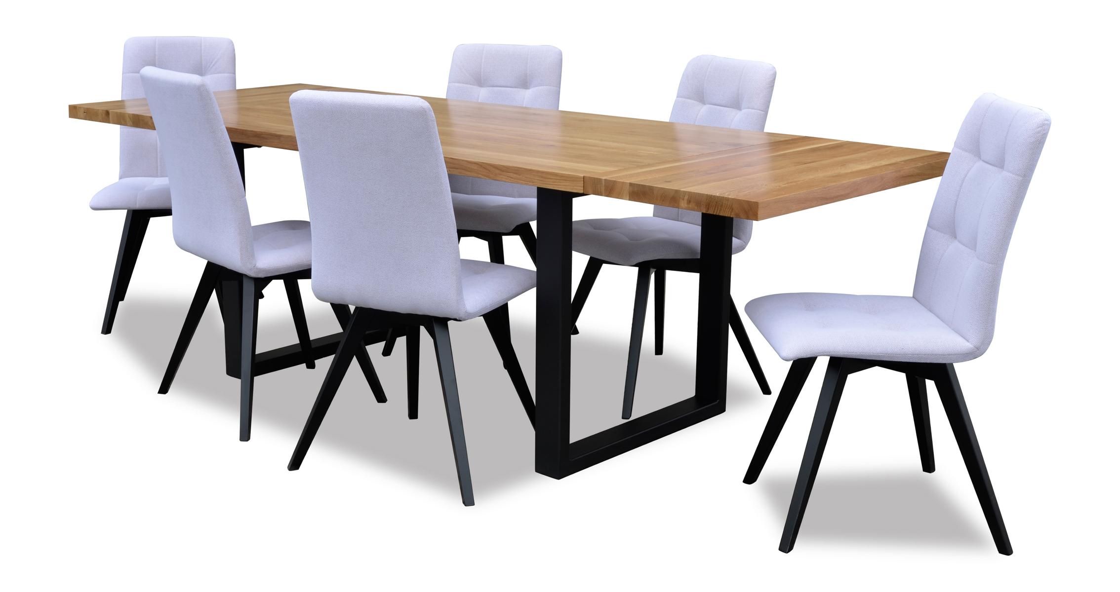 Komplett Set Esstisch + 6 Stühle Esszimmer Set Ess Gruppe Holz Tisch Tische 7tlg