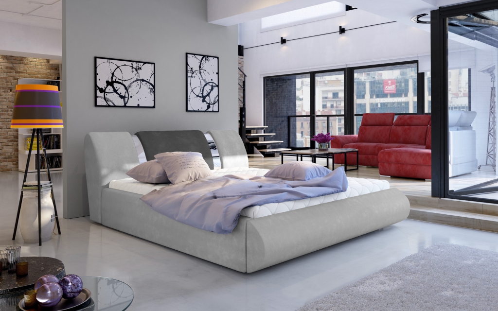 Luxus Schlafzimmer Bett Polster Design 180x200cm Doppel Hotel Betten