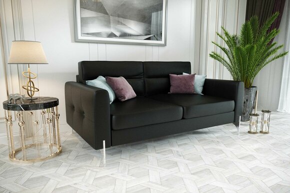 Sofas Couches Elegantes Design Luxus Samt Stoff Sofa Couch Polsterung 2 Sitzer