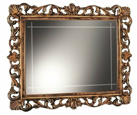 Klassischer Design Spiegel Italienische Möbel Wandspiegel Glas arredoclassic Neu