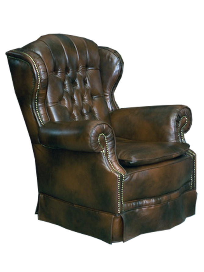 Chesterfield Sessel Ohrensessel Fernsehsessel Couch Relax Leder Sofa