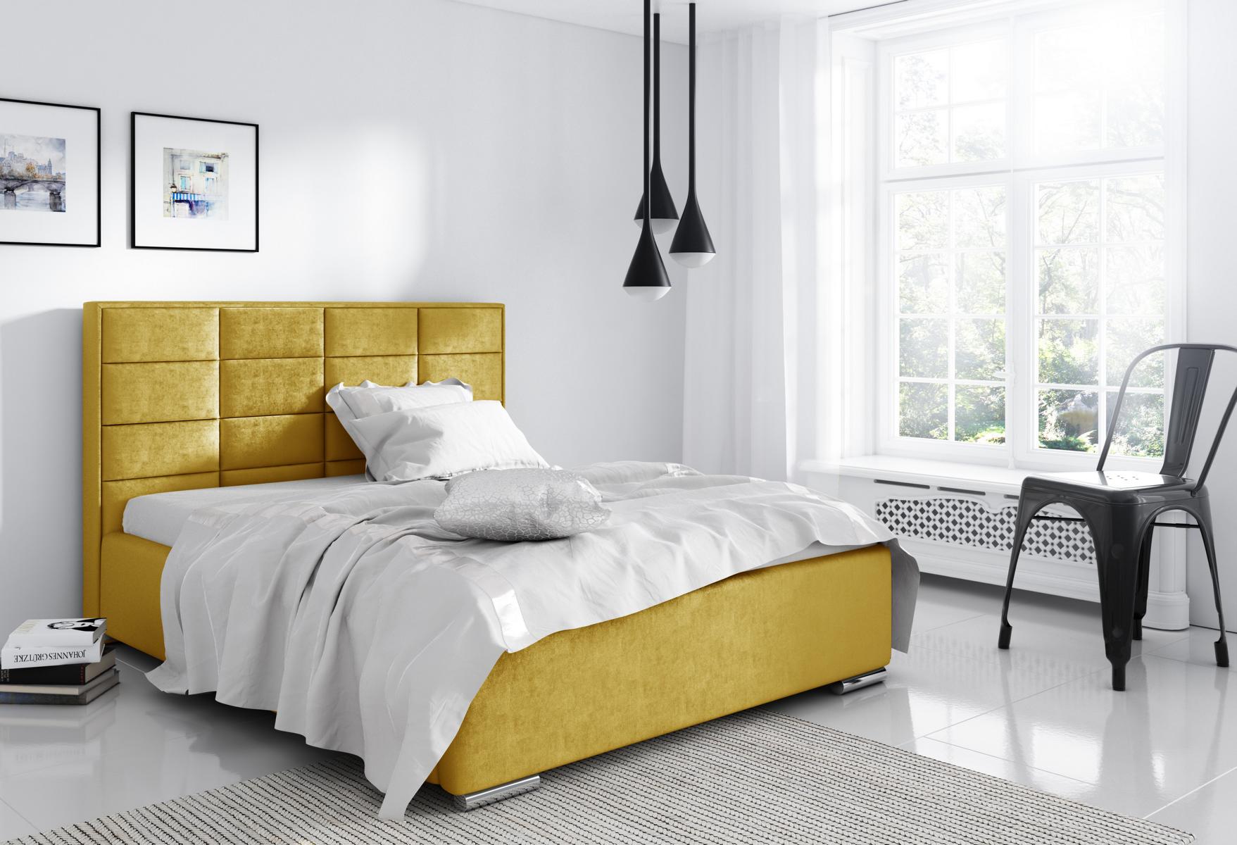 Bettrahmen Stoff Textil Design Doppel Hotel Modern Bett Schlafzimmer Betten Neu