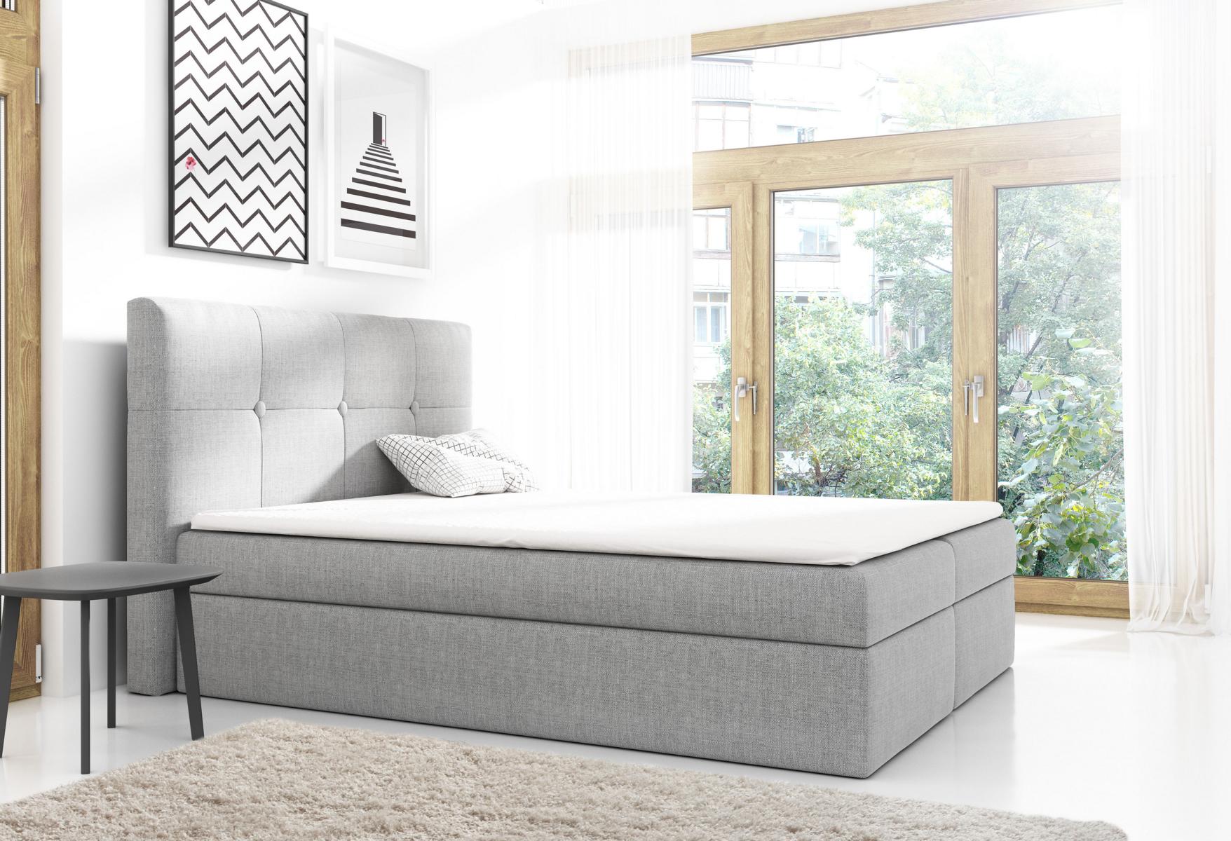 Boxspringbett Design Doppel Hotel Modern Bett Schlafzimmer Betten 160cm