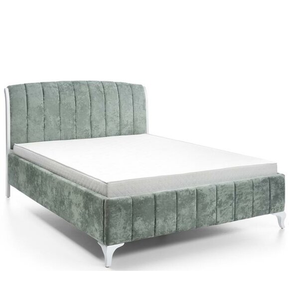 Bett Polster Design Luxus Doppel Hotel Betten Schlaf Zimmer Modern Stoff