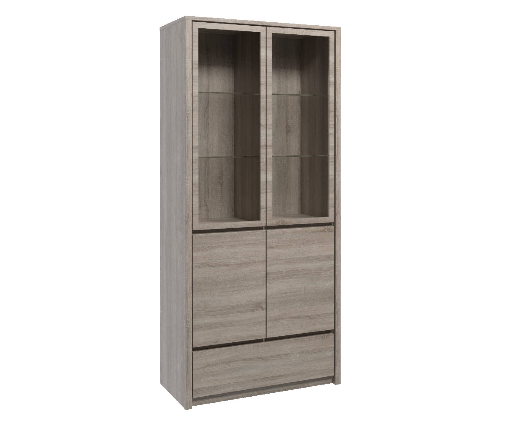 Esszimmer Holz Wohnzimmer Möbel Vitrine Kommode Vitrinen Glasschrank Schränke