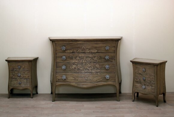 Kommoden Holz Schränke Anrichte Möbel Luxus Kommode Sideboard Schrank Italien