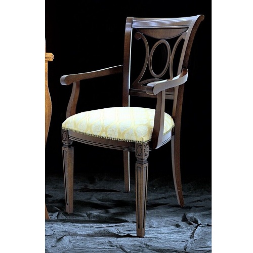 Design Massivholzstuhl Armlehnenstuh Lehnstuhl Sessel Esszimmer Wohnzimmer Büro
