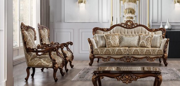 Couchgarnitur 3+1 Sitzer Sofa Sofas Couch Stoff Garnitur Gruppe Set Wohnzimmer