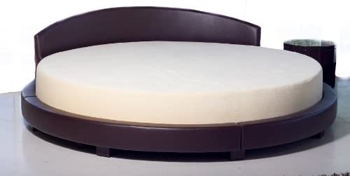 Rund Design Matratze Luxus 220x20cm Matratzen für Bett Runde Betten Textil Neu