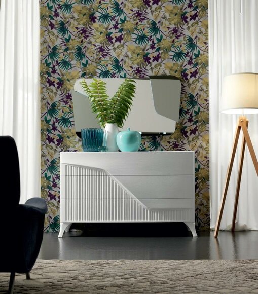 Kommode Sideeboard Schrank Luxus Kommoden Schrank Regal Möbel Holzschrank Italy