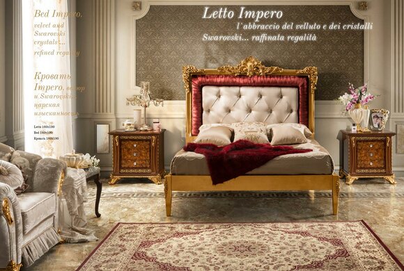 Doppelbett Bett Luxus Betten Holz Bettgestelle Bettrahmen Braun Design Klassisch