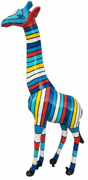 Design Figur Statue Moderne Figuren Statuen Dekoration Deko Giraffe Garten Neu
