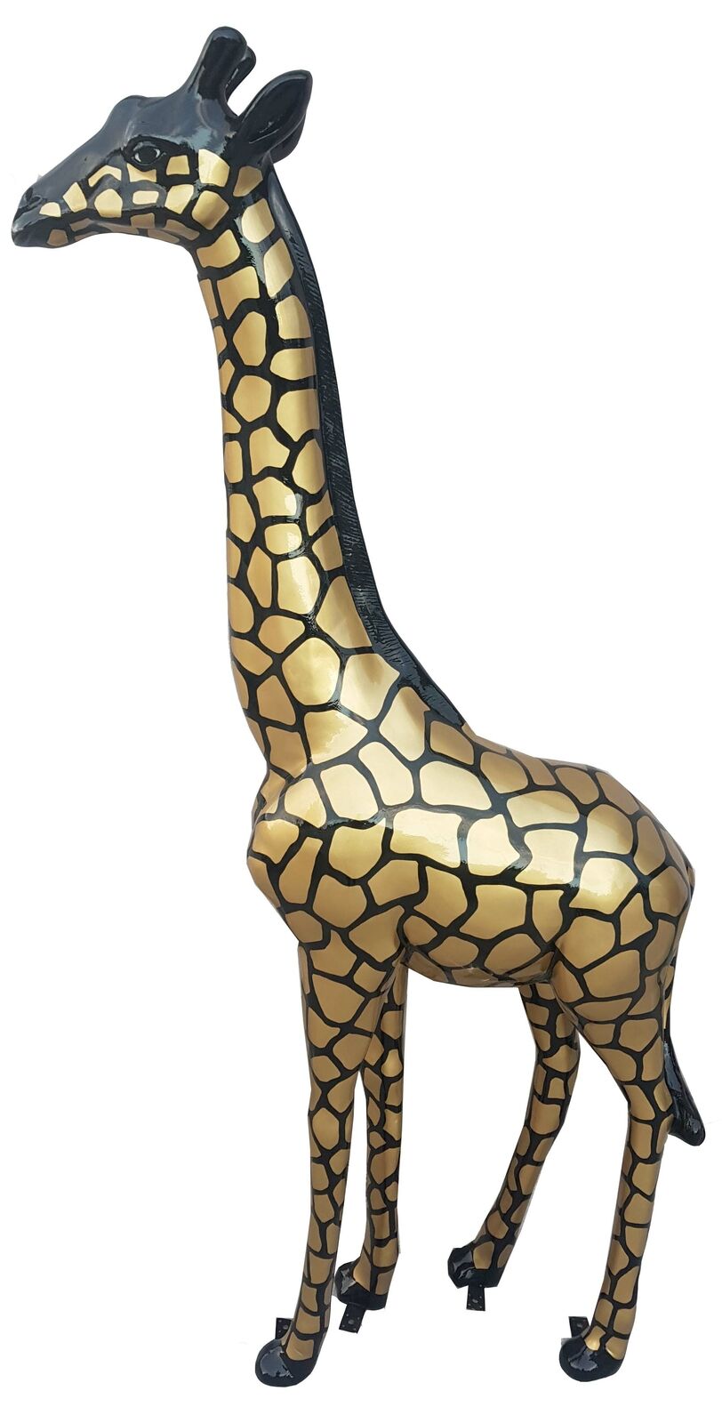 Designer Giraffe Figur Statue Moderne Figuren Statuen Dekoration Deko Garten Neu