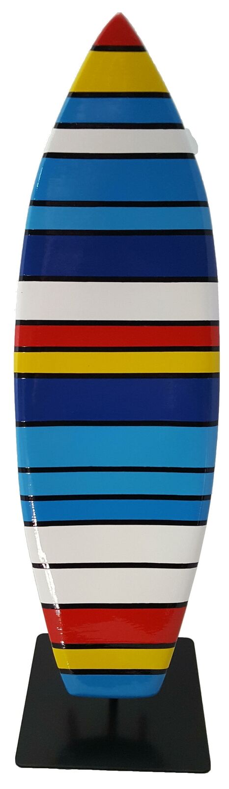 Figur Skulpturen Surfbrett Handbemalte Statuen Figuren Abstrakte Kunst Statue