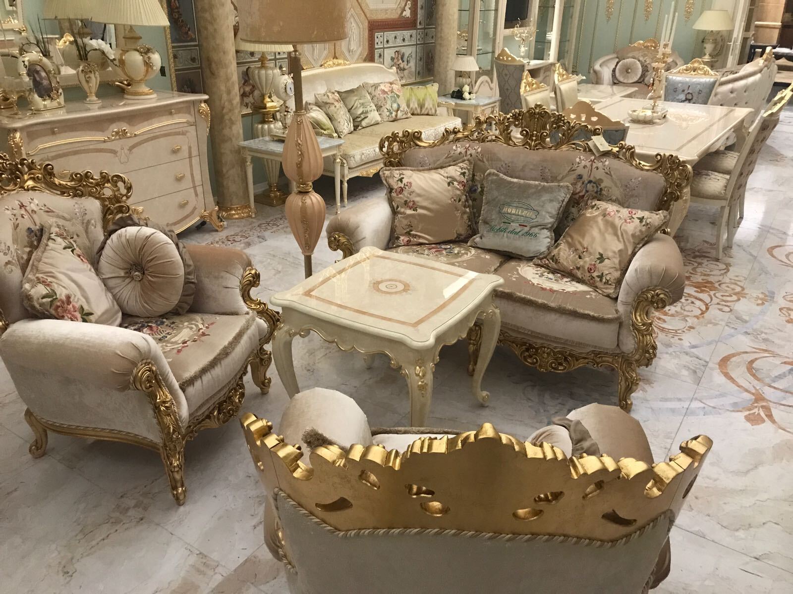 Sofagarnitur 3+1+1 Sitzer Set Sofa Polster Couch Textil Relax Wohnzimmerset Neu