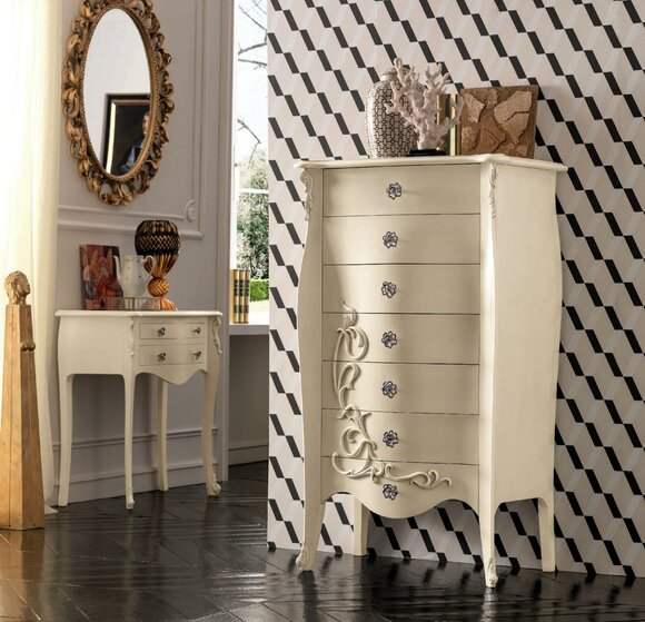 Kommode Luxus Anrichte Sideboard Art déco Stil Kommoden Italienische Möbel