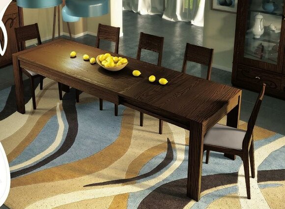 Esstisch Ausziehbarer Tisch Tische Esstische Möbel XXL Holz Design Modern