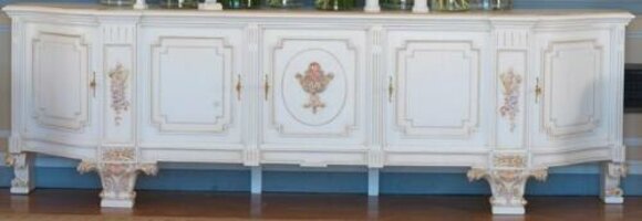 Kommoden Holz Schrank Wohnzimmer Möbel TV Schrankwände Design Sideboard Italien