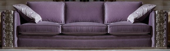 Klassisches Sofa Big xxl Couch Sofas Wohnzimmer Textil Viersitzer Italienische