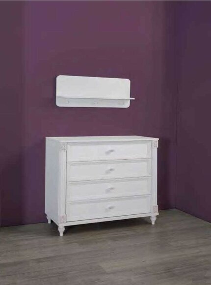 Kinderzimmer Modern Kommode mit Schubladen Möbel Massivholz Designer Zimmer Neu