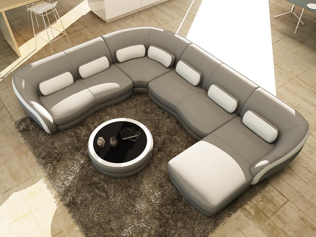 Big Luxus Couch Wohnlandschaft Ecksofa Couchen Sofas Garnituren Leder Sofa Eck