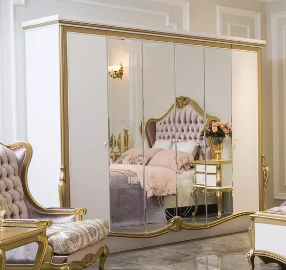 Kleiderschrank Möbel Luxus Design Einrichtung Schränke Schlafzimmer