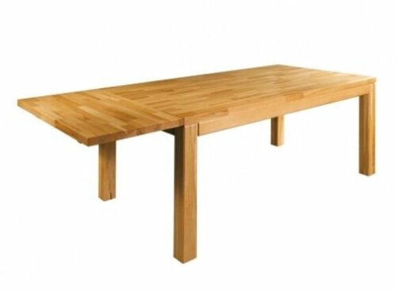 Esszimmertisch 140x90 cm massivholz Eiche Esstisch Vierfuss vollmassiv
