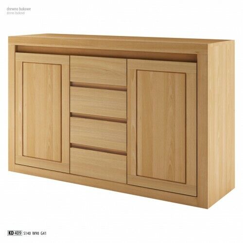 Designer Kommode Seite Low Board Kleiderschrank Regal für Wohnzimmer Massivholz
