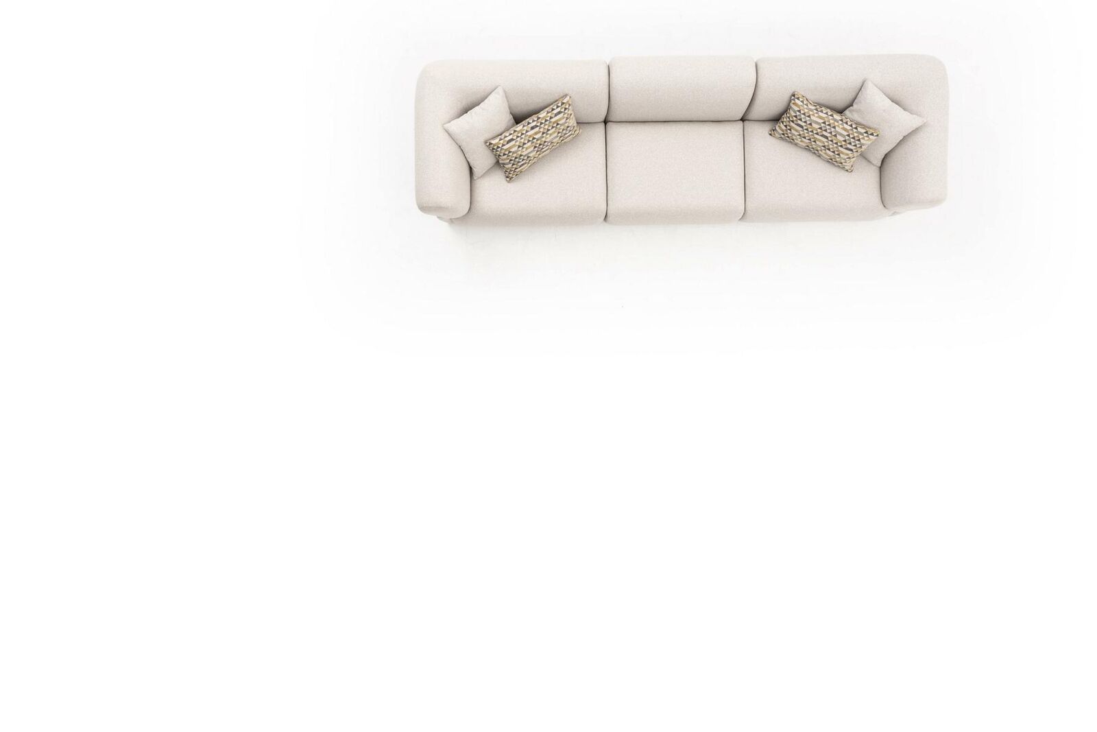 Sofa 5 Sitzer Beige Luxus Wohnzimmer Couch Modern Stil Sofa Big xxl Sofas