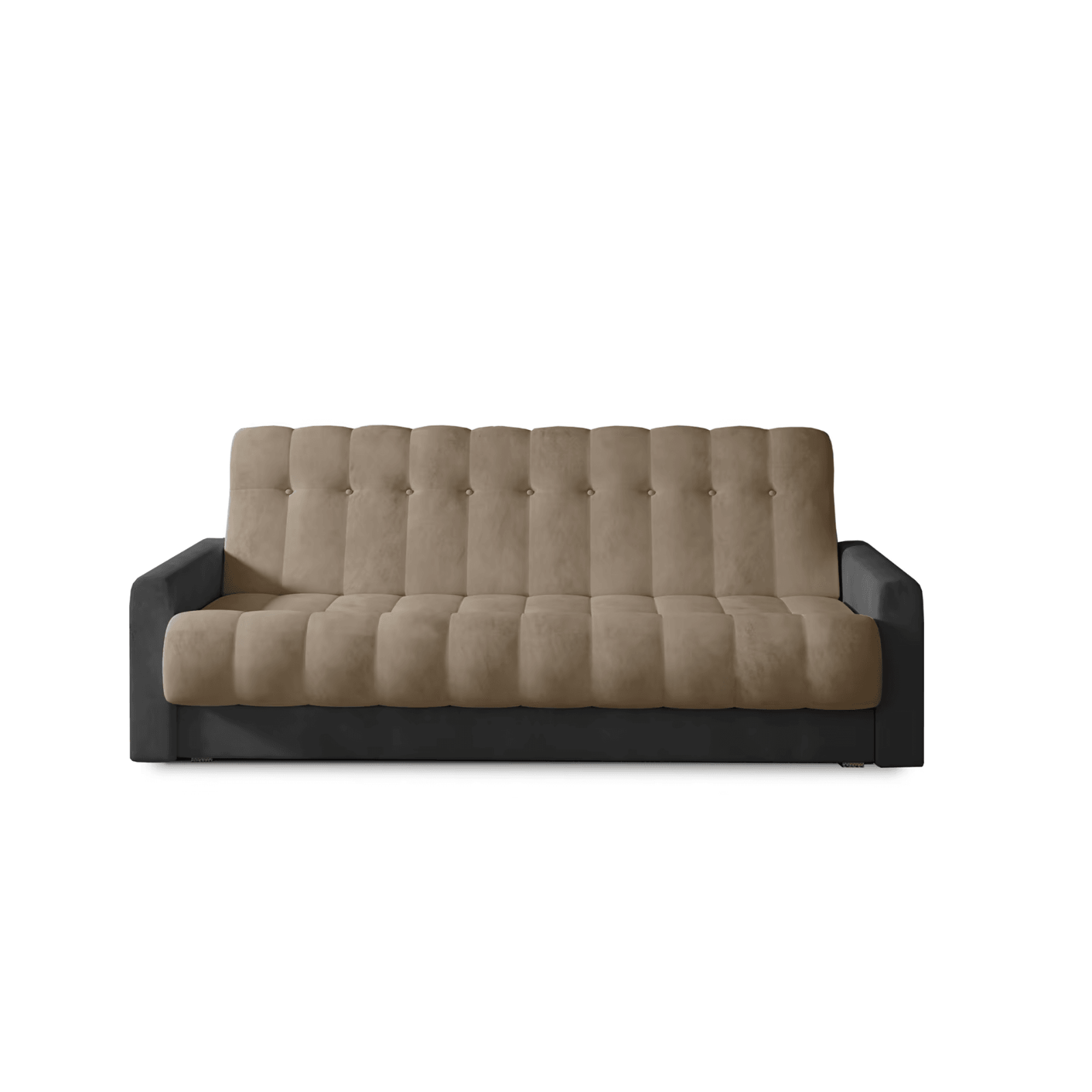 Luxus Sofa Braun Dreisitzer Couch Neu Klassische Polster 3 Sitzer Textil Sofort